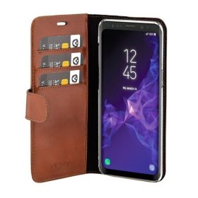 Valenta Booklet Classic Luxe Galaxy S9 bruin