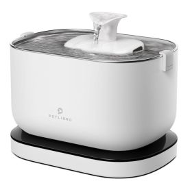 Petlibro - Fontana d'acqua Dockstream a batteria - Bianco