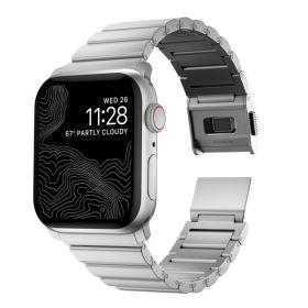 Nomad - Cinturino in Alluminio per Apple Watch 42mm / 44mm / 45mm / 49mm - Argento