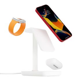 Twelve South - HiRise 3 Supporto di Ricarica Wireless - Bianco