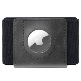 FIXED Tiny AirTag Wallet black