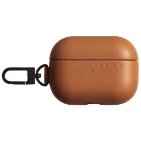 Mujjo - Custodia Echelon in pelle per AirPods Pro (1 & 2) - Marrone