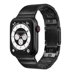 LAUT - Cinturino LINKS 2.0 in acciaio inossidabile per Apple Watch 42mm / 44mm / 45mm / 49mm - Black