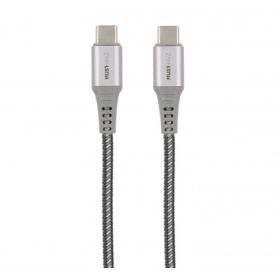 Musthavz - Cavo in nylon USB-C 2.0 - USB-C - 1 metro