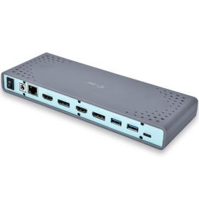 i-Tec - Docking Station Universal Dualdock con Thunderbolt 3 / USB-C 5K / 4K