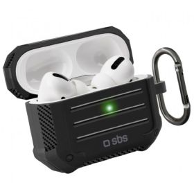 SBS - Custodia Antiurto per AirPods Pro - Nero