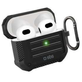 SBS - Custodio Antiurto per AirPods 3 - Nero
