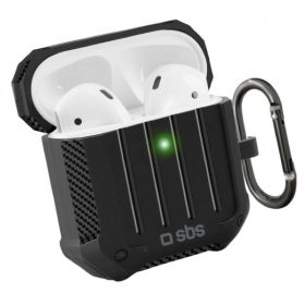 SBS - Custodia Antiurto per AirPods 1 / 2 - Nero