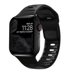 Nomad - Cinturino Sportivo per Apple Watch 42mm / 44mm / 45mm / 49mm - Nero