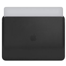 Apple - Custodia in pelle per MacBook 16'' - Nero