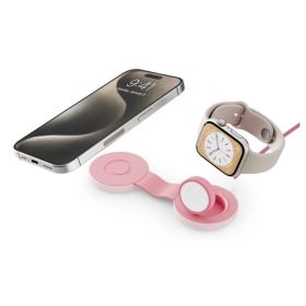 Twelve South ButterFly SE 2-in-1 Caricatore Wireless Qi2 - Rosa