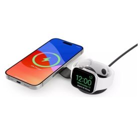 Twelve South - ButterFly SE 2-in-1 Qi2 Caricabatterie Wireless - Nero