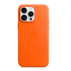 Apple - Cover Magsafe in pelle per iPhone 14 Pro Max - Orange