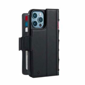 Twelve South - BookBook per iPhone 15 Pro Max MagSafe - Nero