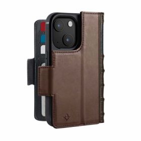 Twelve South - BookBook per iPhone 15 Plus MagSafe - Marrone