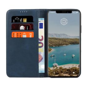 Casecentive Leren Wallet - Cover iPhone 11 Pro Max - Blu