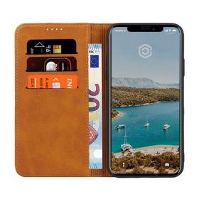 Casecentive Leren Wallet - Cover iPhone 11 Pro Max - Marrone chiaro