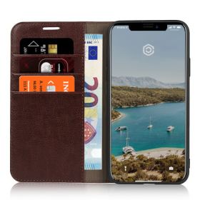 Casecentive Leren Wallet Luxe - Cover iPhone 11 Pro - Marrone