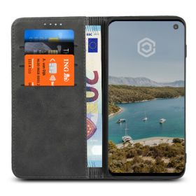 Casecentive Leren Wallet - Cover per Samsung Galaxy S10 - Nera
