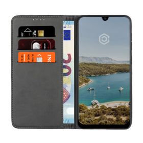 Casecentive Leren Wallet - Cover per Galaxy A50 - Nero