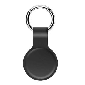 Casecentive - Portachiavi AirTag in silicone - Nero