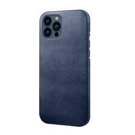 Casecentive - Cover in pelle per iPhone 13 Pro - Blu