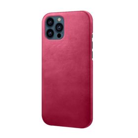 Casecentive - Cover in pelle per iPhone 13 Pro - Rosa scuro