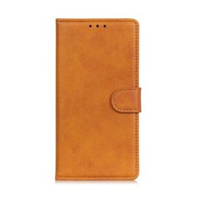 Casecentive Leren Wallet - Cover iPhone 13 Pro - Marrone chiaro