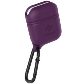 Catalyst - Custodia Impermeabile per AirPods (1a e 2a Generazione) - Prugna Scuro