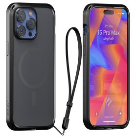 Catalyst - Custodia Influence con MagSafe per iPhone 15 Pro Max - Stealth Black