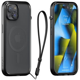 Catalyst - Cover Influence con MagSafe per iPhone 15 - Stealth Black
