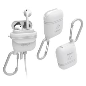 Catalyst - Custodia Impermeabile e a Prova di Caduta per AirPods (Prima e Seconda Generazione) - Bianco