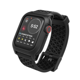 Catalyst - Custodia di Protezione dagli Urti per Apple Watch 40 mm (SE/6/5/4) - Nero Stealth