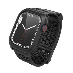 Catalyst - Custodia Active Defense per Apple Watch Serie 45 mm (Serie 7 / 8 / 9) - Stealth Black