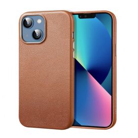 ESR - Covero Metro  HaloLock in pelle per iPhone 13 - Marrone