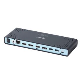 i-Tec - Docking Station USB A / USB - C Dual DisplayPort 4K