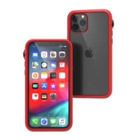 Catalyst - Custodia con Protezione dagli Impatti per iPhone 11 Pro - Rosso / Nero