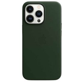 Apple - Custodia in Silicone con MagSafe peer iPhone 13 Pro - Sequoia Green