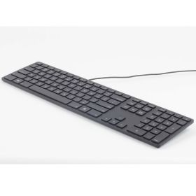 Matias - Tastiera cablata RGB US QWERTY per PC - Nera