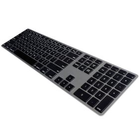 Matias - Tastiera wireless QWERTY US per MacBook - Space Gray