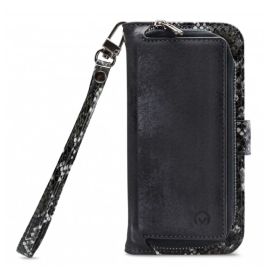 Mobilize 2in1 Gelly Wallet Zipper Case iPhone 11 zwart / snake