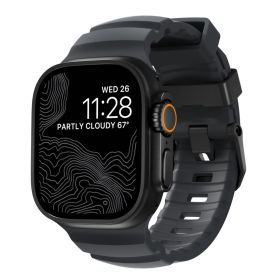 Nomad Rocky Point - Cinturino per Apple Watch 42mm / 44mm / 45mm / 49mm - Storm Connector Nero