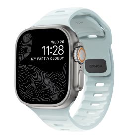 Nomad - Cinturino Sport per Apple Watch 42mm / 44mm / 45mm / 49mm - Icy Blue Glow