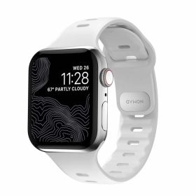 Nomad - Cinturino Sport Slim per Apple Watch 42mm / 44mm / 45mm / 49mm - Bianco