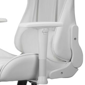 Ranqer - Bracciolo sinistro per sedia da gaming Felix / Halo - Bianco