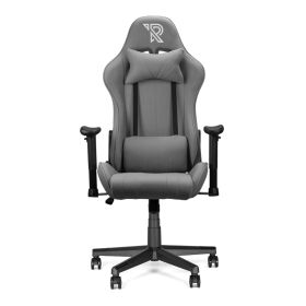 Ranqer Felix Fabric - Sedia da gaming in tessuto - Grigio / Bianco