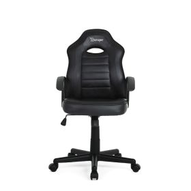 Ranqer - Sedia da Gaming Junior Warrior per bambini - Nero
