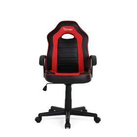 Ranqer - Sedia da Gaming Junior Warrior per bambini - Nero / Rossa