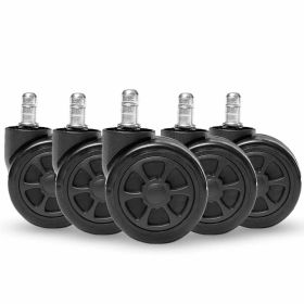Ranqer - Set di rotelle per sedia da gaming