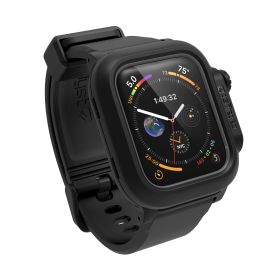 Catalyst - Custodia Impermeabile per Apple Watch 44mm (SE/6/5/4) - Nero Stealth